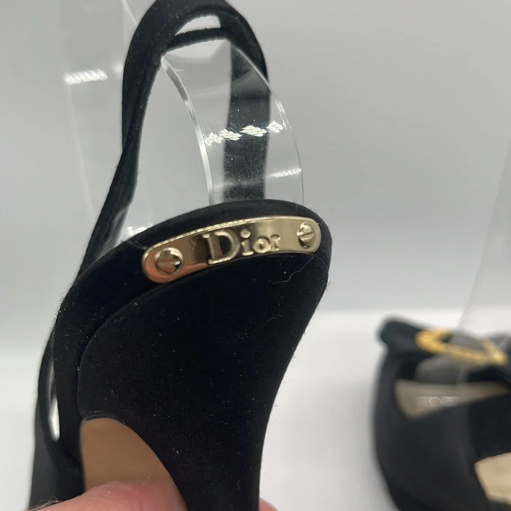 Dior black toe
